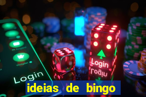 ideias de bingo para o natal